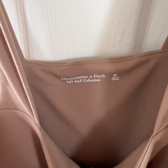 Abercrombie + Fitch Soft Collection Bodysuit - Tan M - Picture 2 of 2